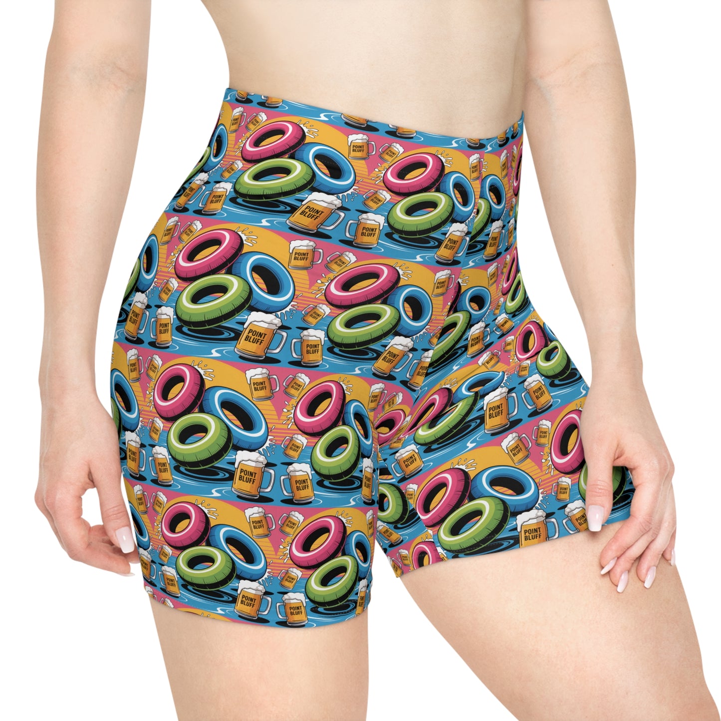 Point Bluff Ladies Biker Shorts