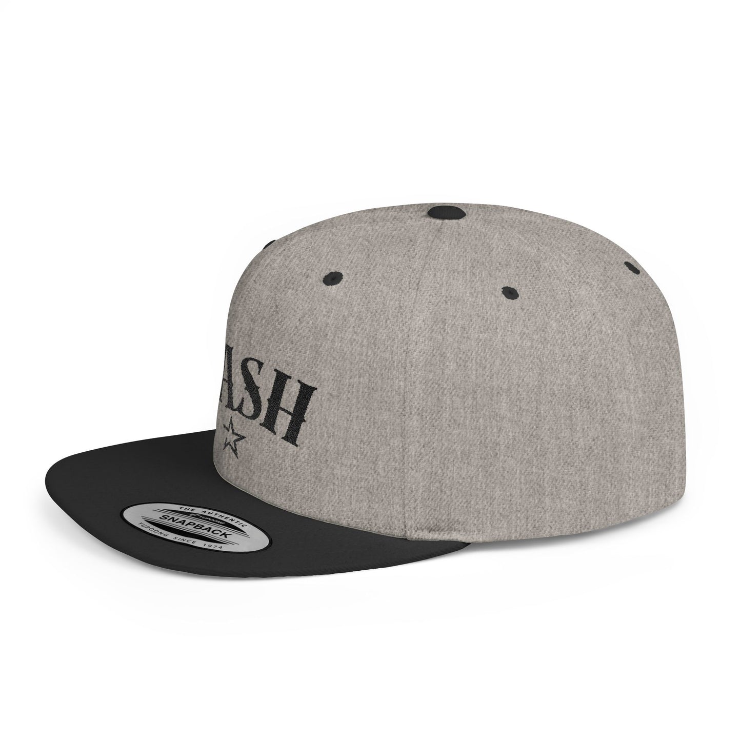 Dash Flat Bill Snapback Cap