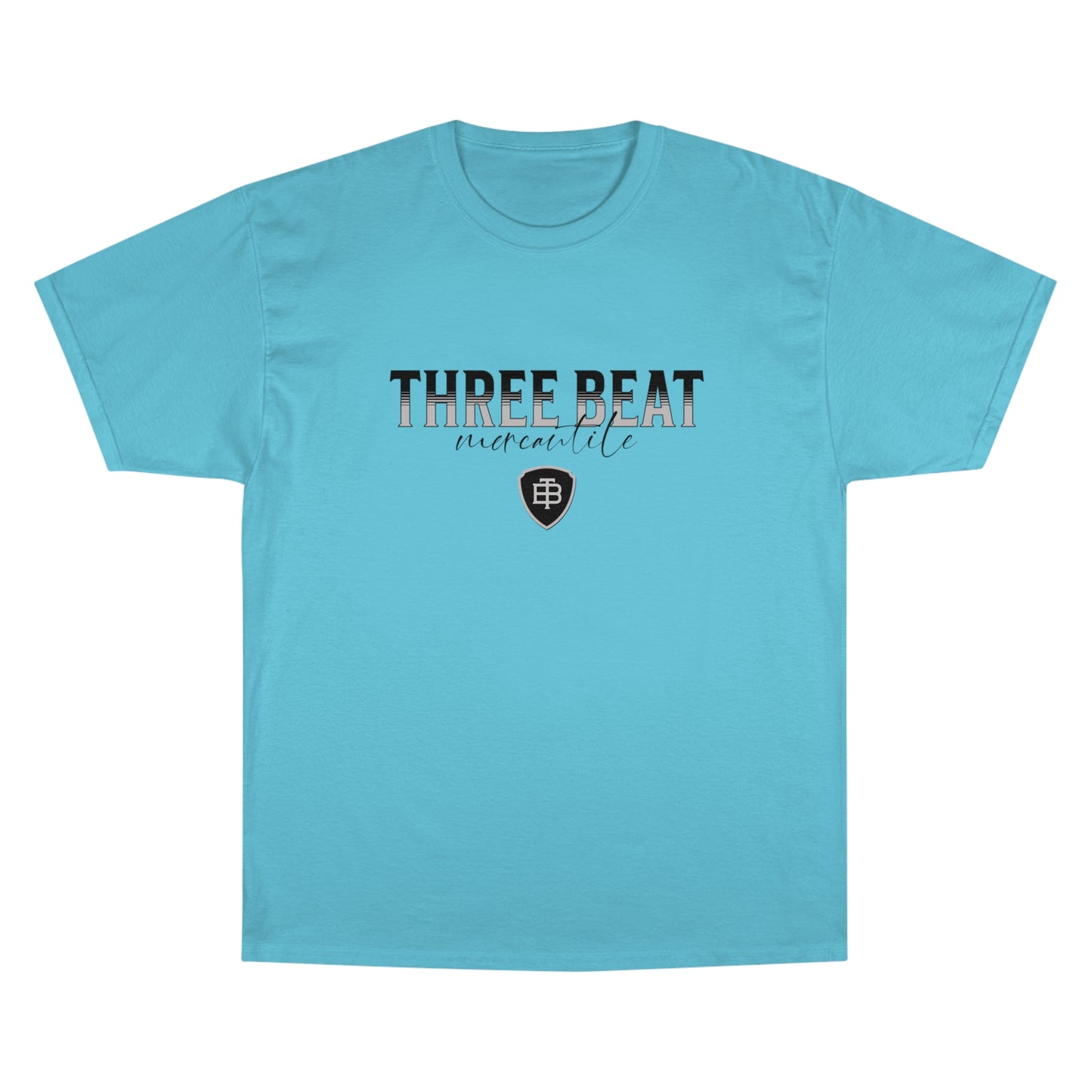 Three Beat Shield Champion T-Shirt
