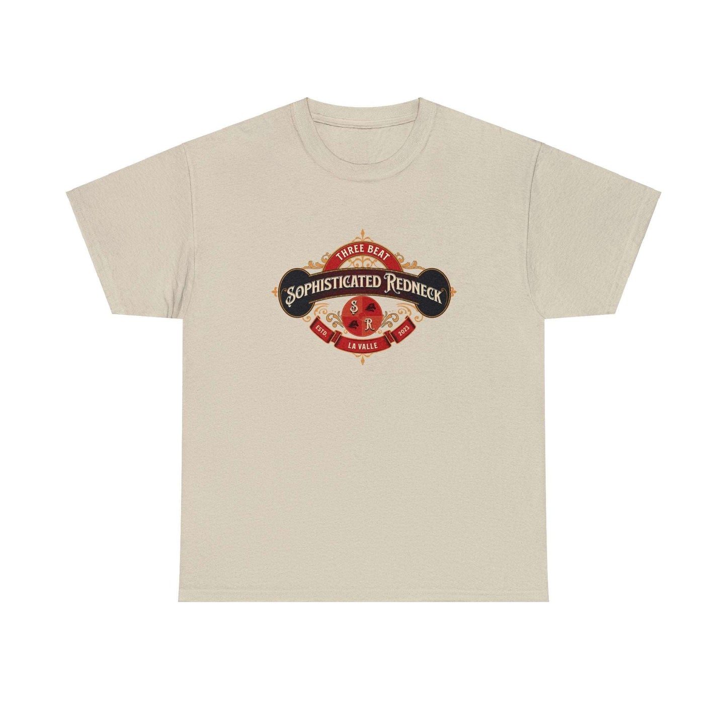 Three Beat Redneck Unisex Heavy Cotton Tee