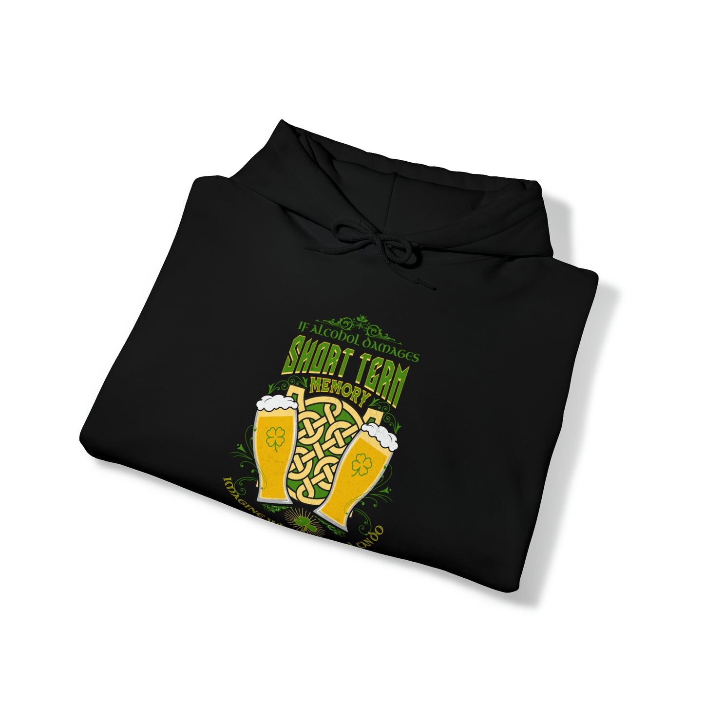 Three Beat Alcohol Heavy Blend™ Hooded Sweatshirt