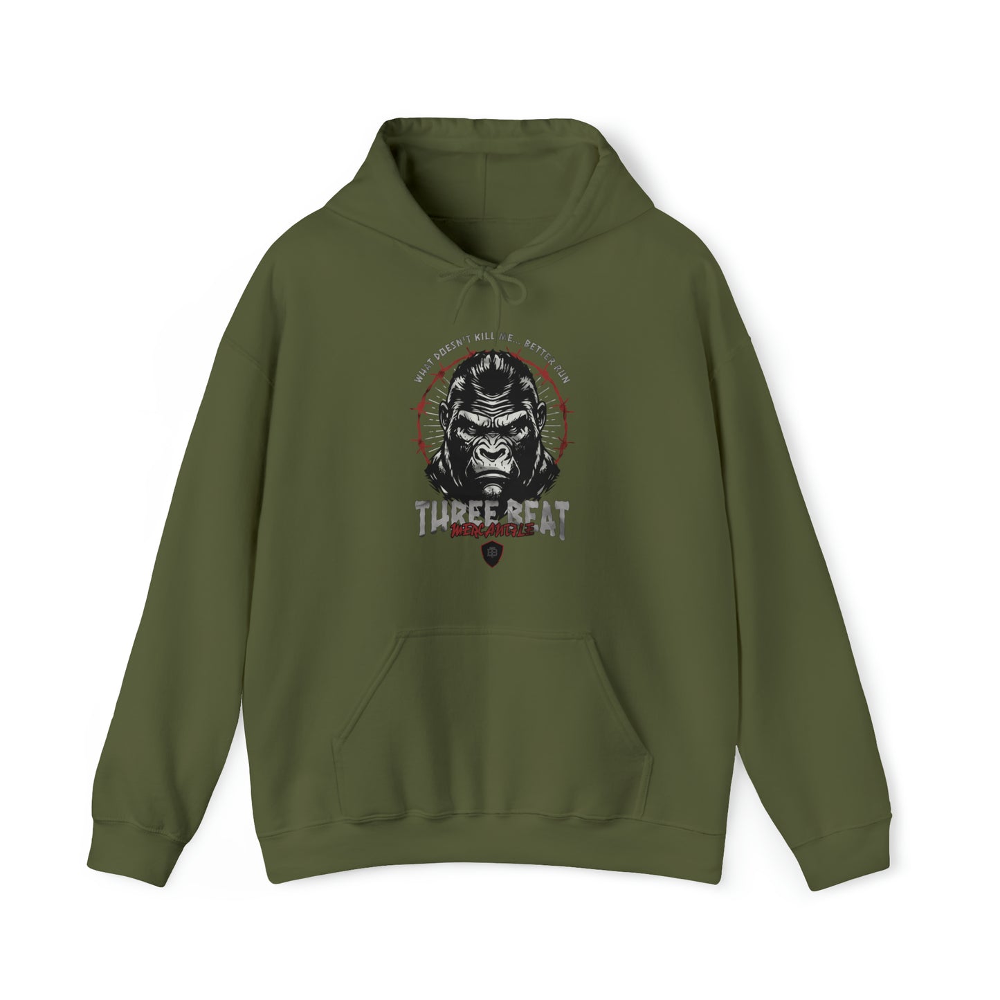 Three Beat Better Run Heavy Blend™ Hooded Sweatshirt