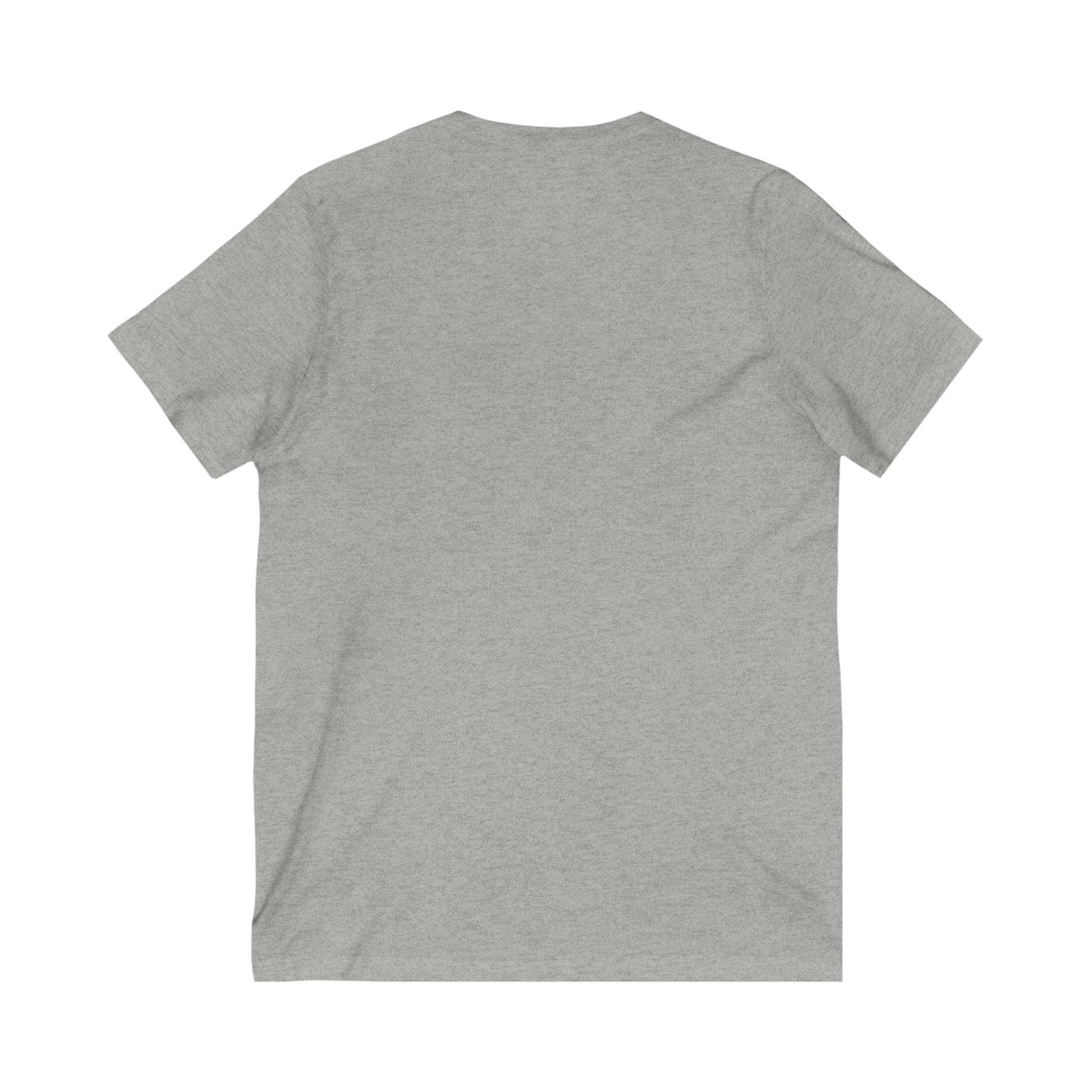 Three Beat Diamond Unisex Jersey Short Sleeve V-Neck Tee