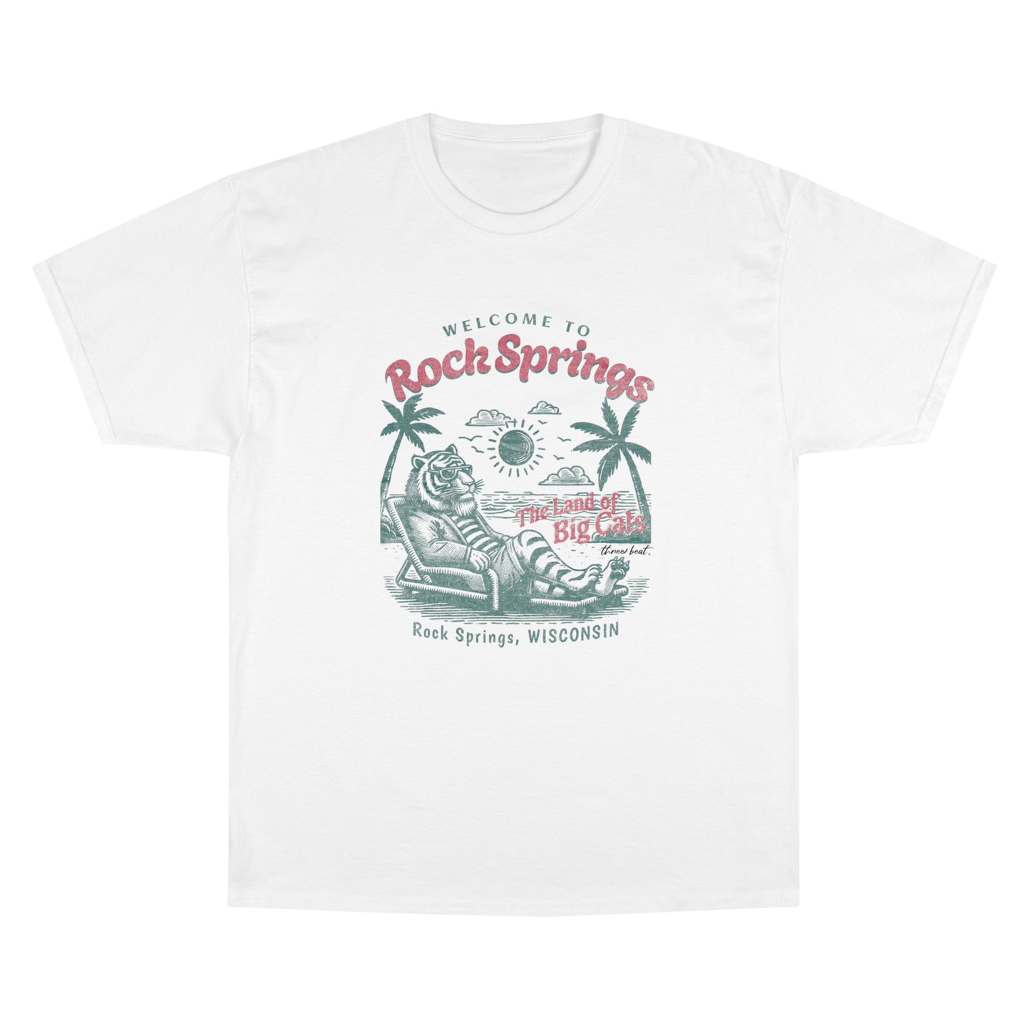 Three Beat Rock Springs BC Champion T-Shirt
