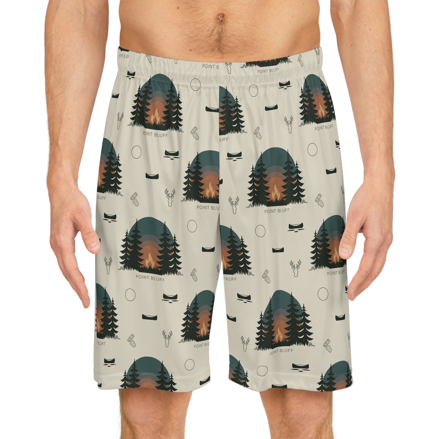 Point Bluff Adventure Basketball Shorts