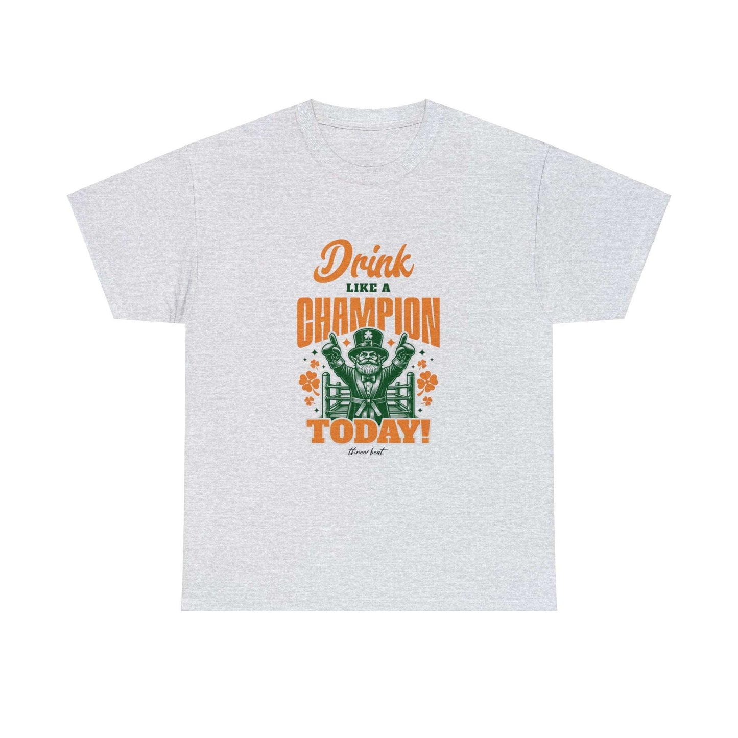 Three Beat Champ Unisex Heavy Cotton Tee