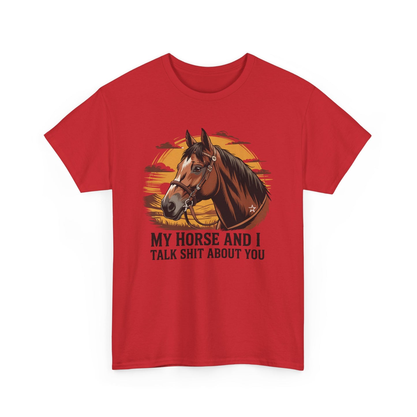 DASH My Horse and I Talk Tee
