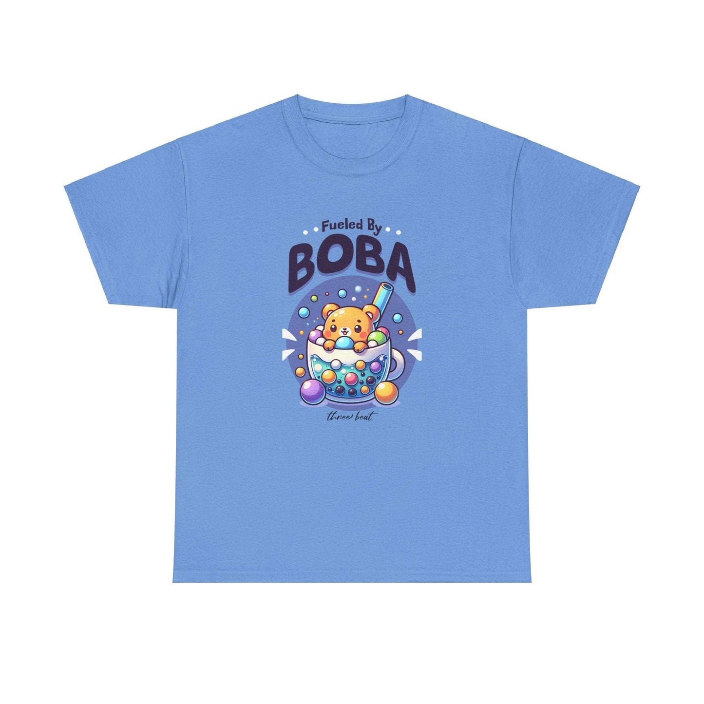 Three Beat Boba Unisex Heavy Cotton Tee