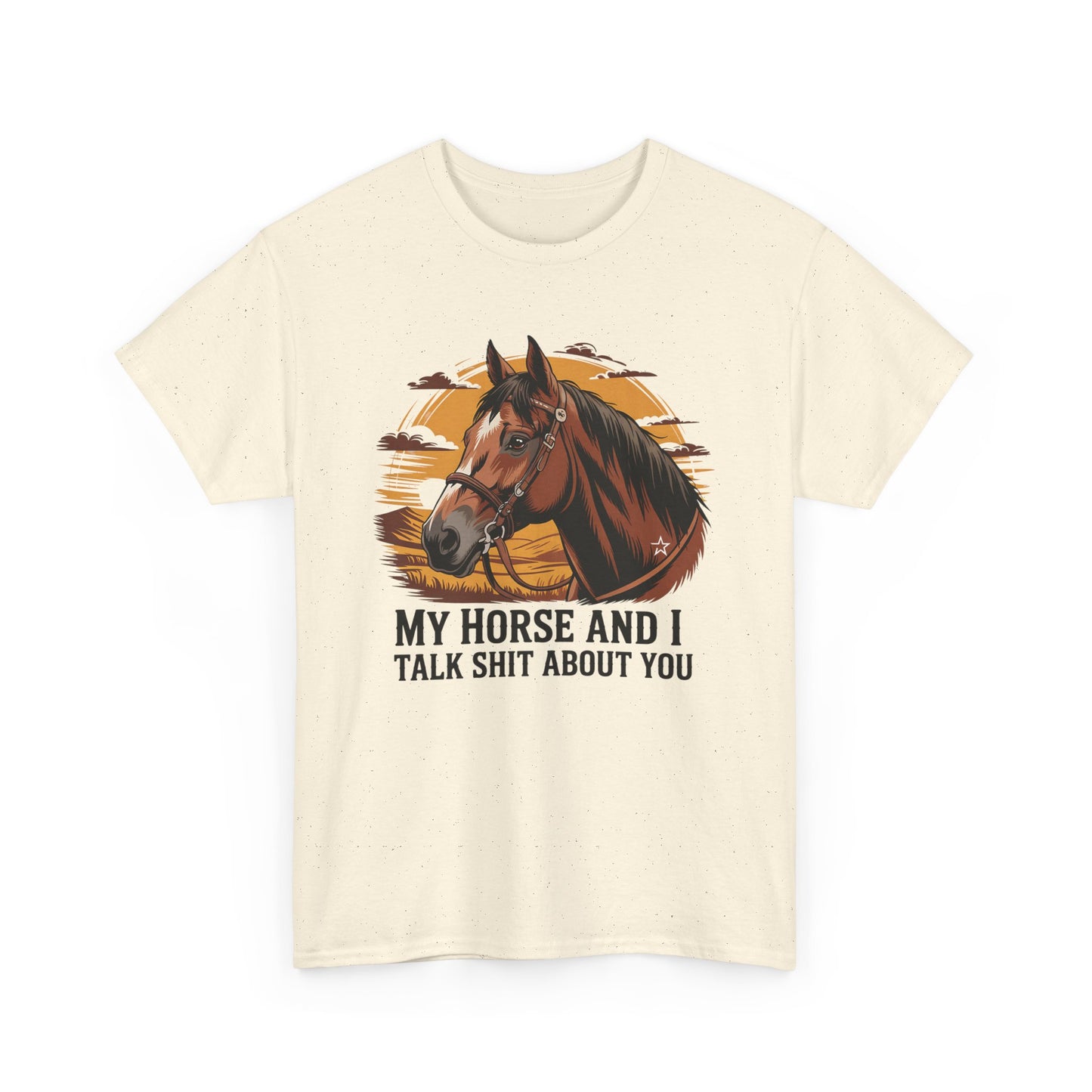 DASH My Horse and I Talk Tee