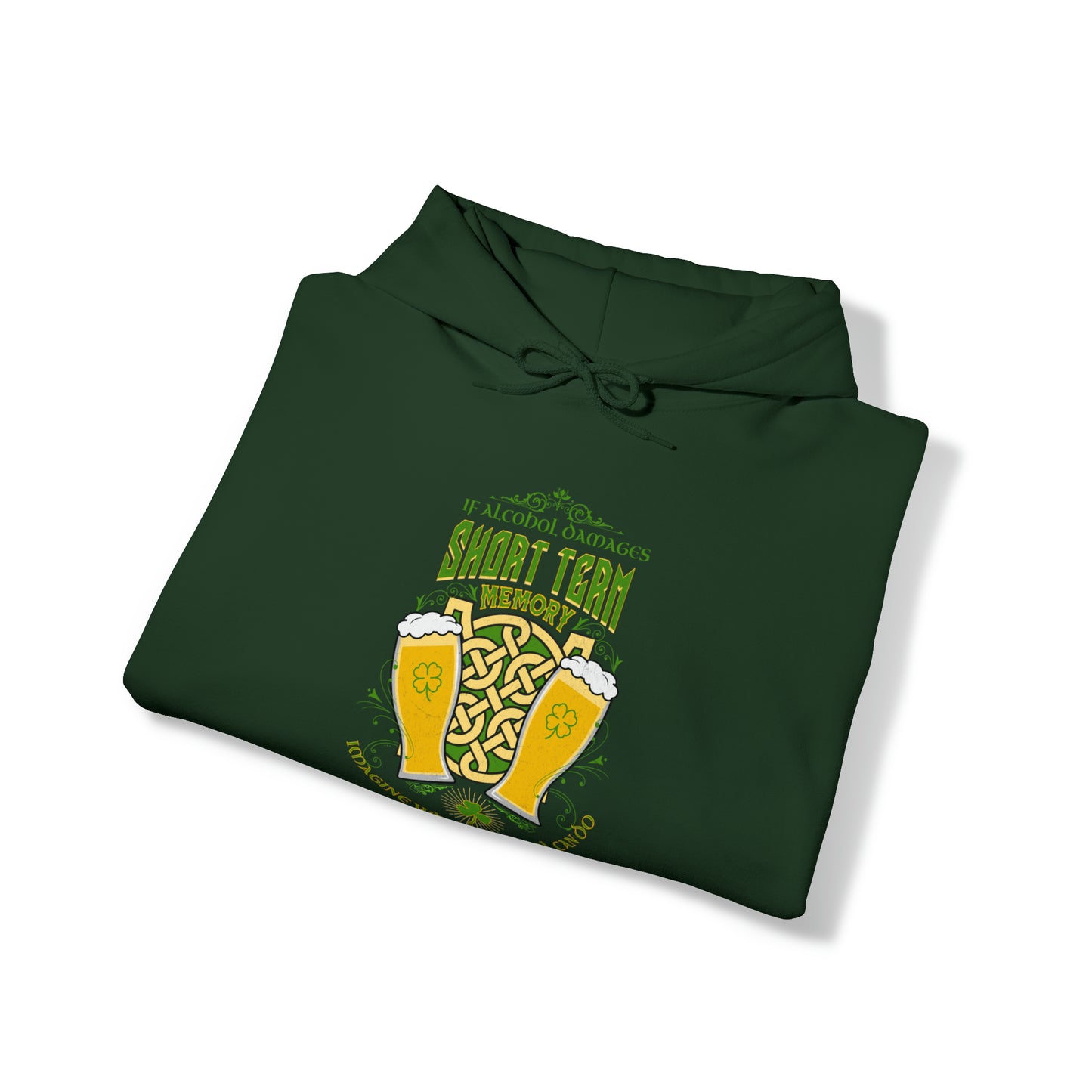 Three Beat Alcohol Heavy Blend™ Hooded Sweatshirt