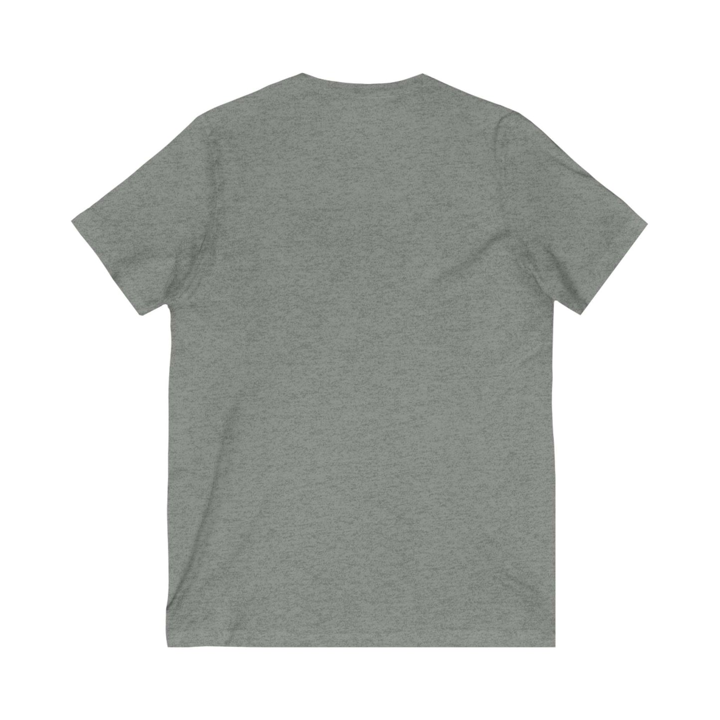 Three Beat Diamond Unisex Jersey Short Sleeve V-Neck Tee