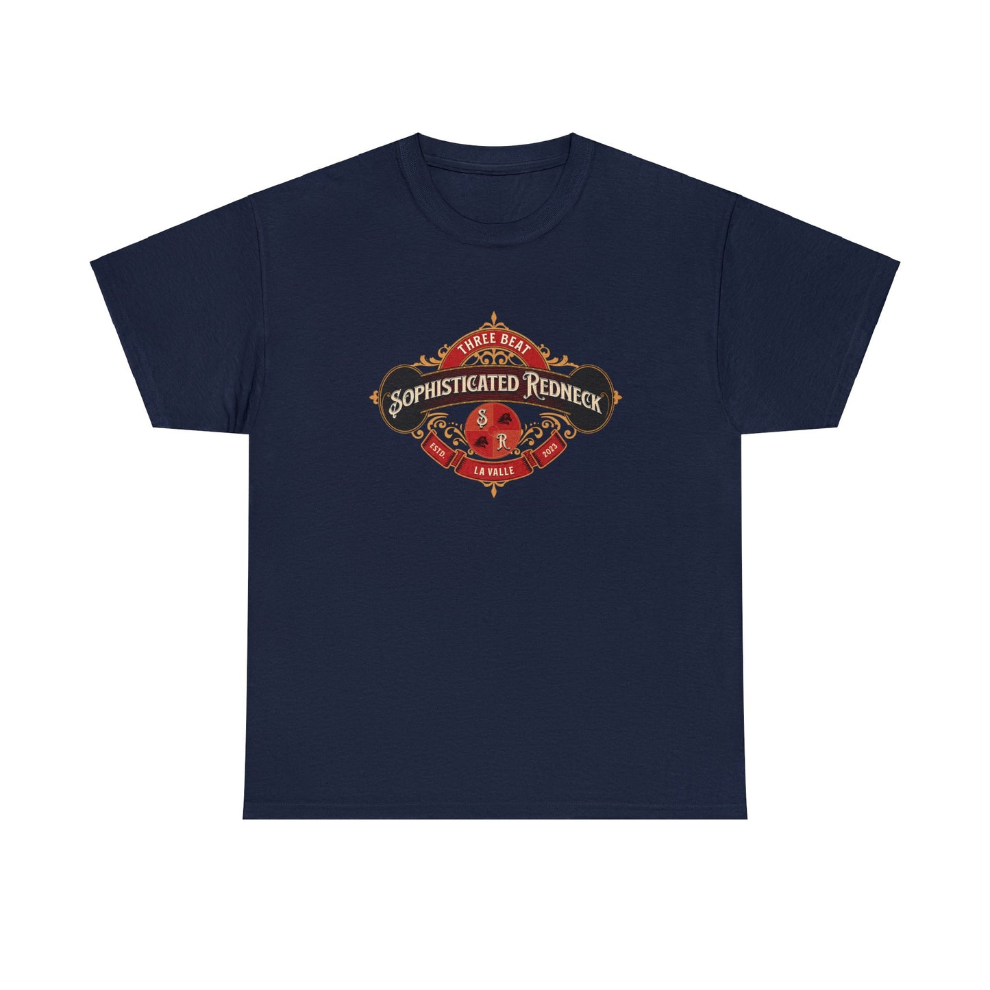 Three Beat Redneck Unisex Heavy Cotton Tee
