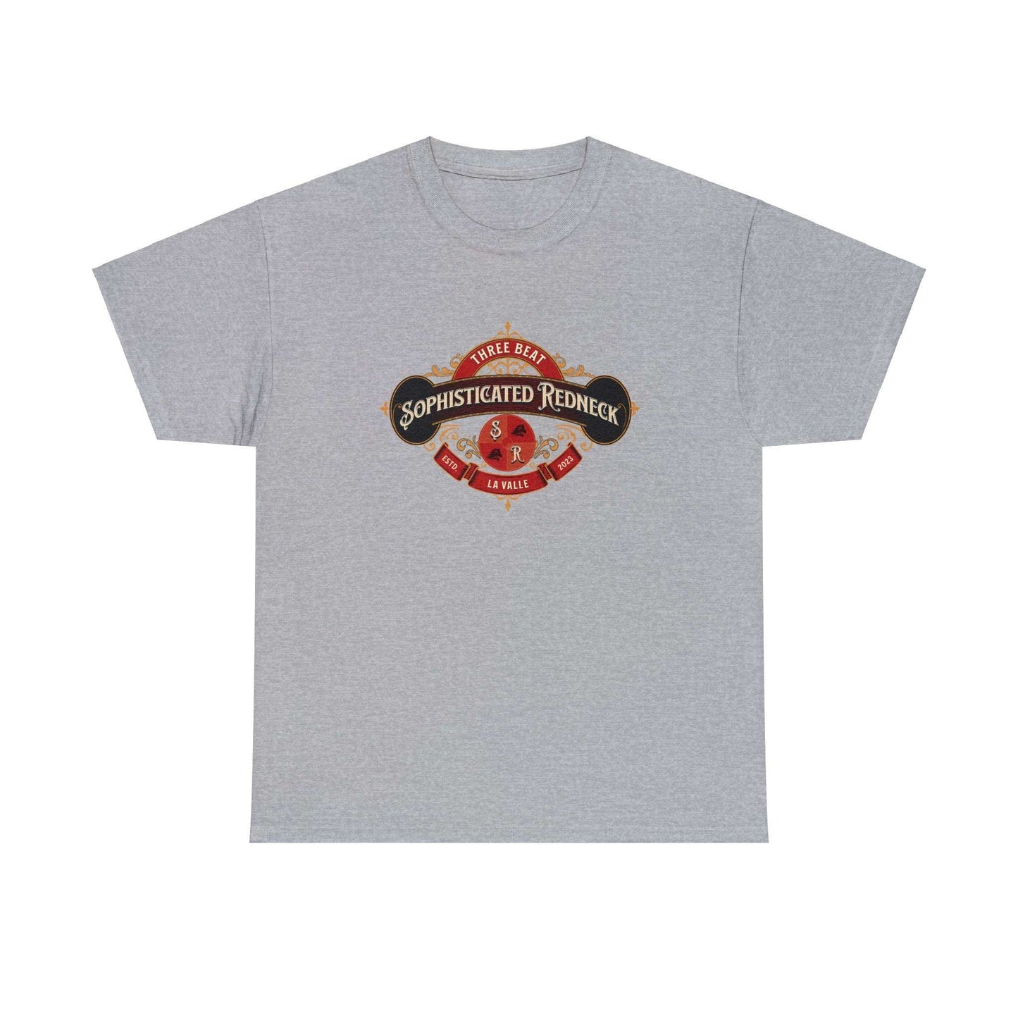 Three Beat Redneck Unisex Heavy Cotton Tee