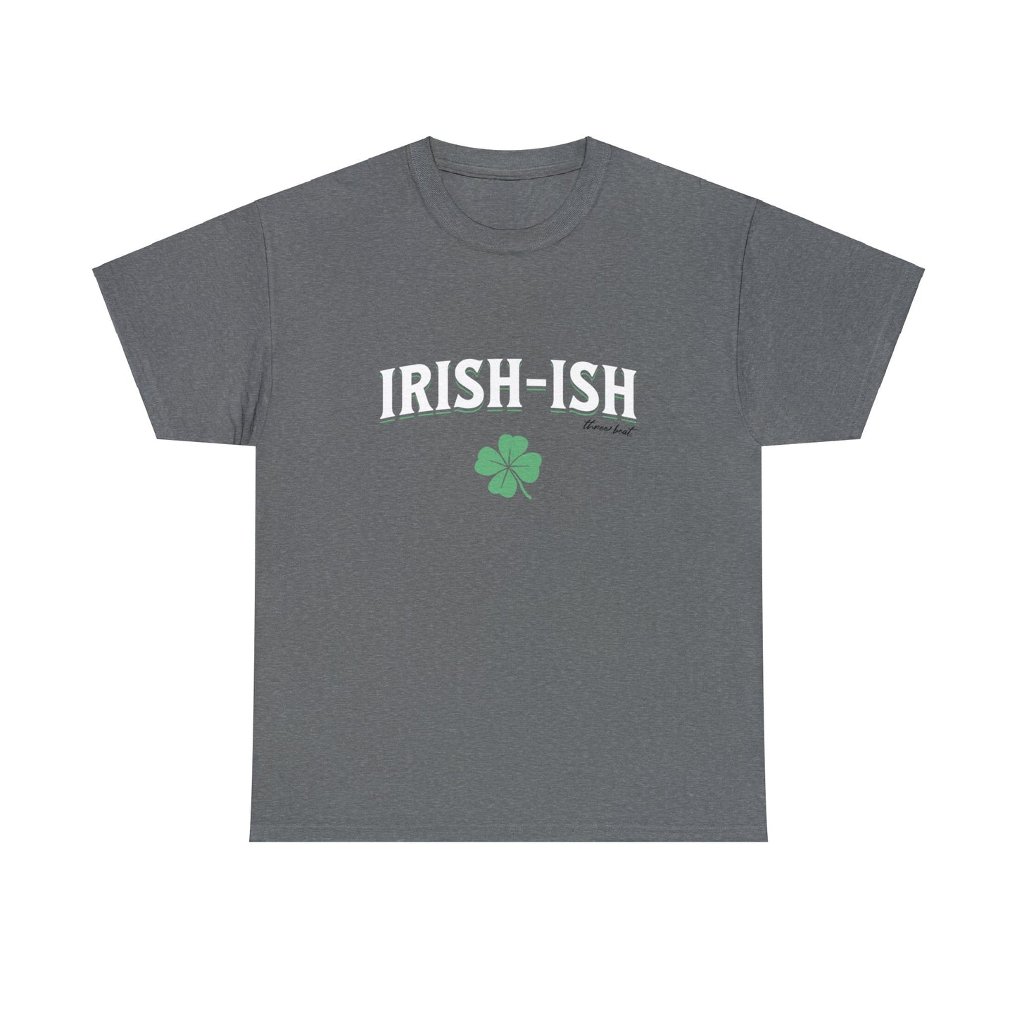 Three Beat Irish-Ish Unisex Heavy Cotton Tee