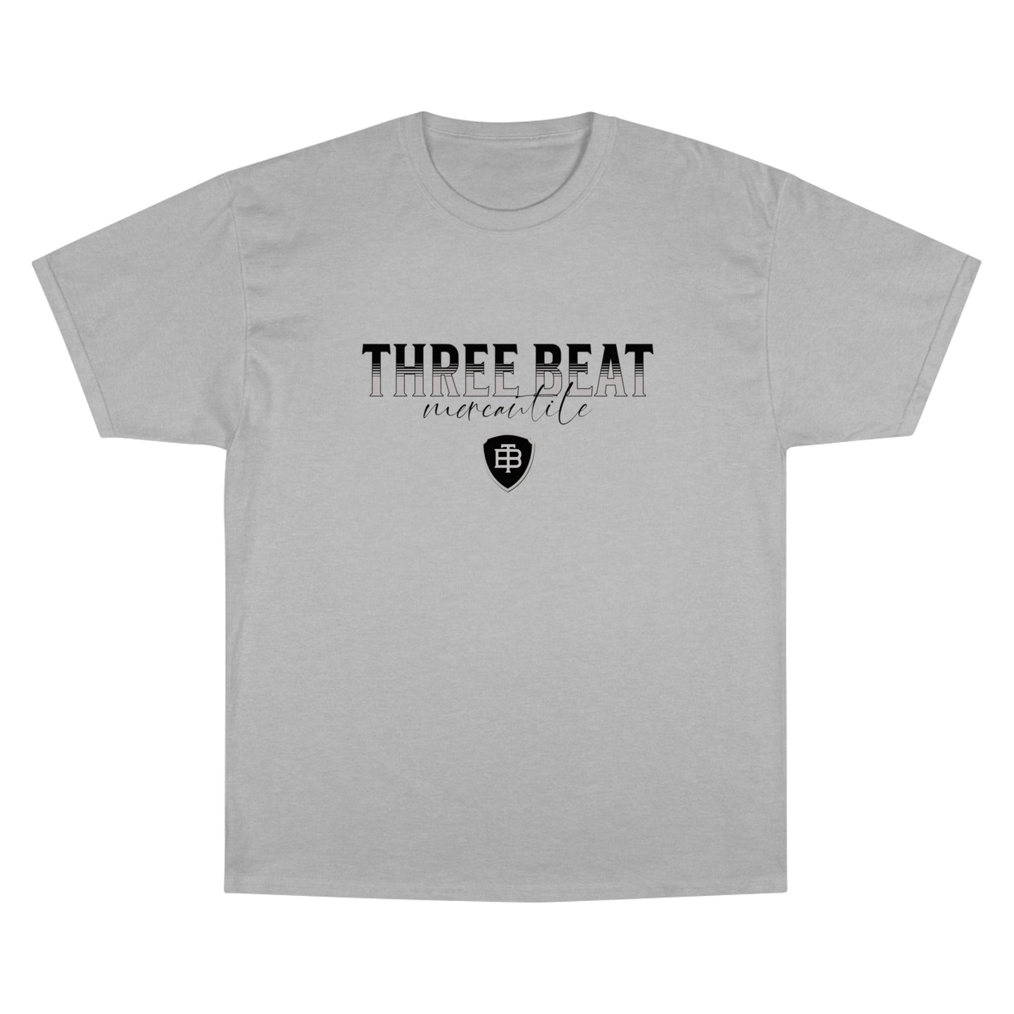 Three Beat Shield Champion T-Shirt