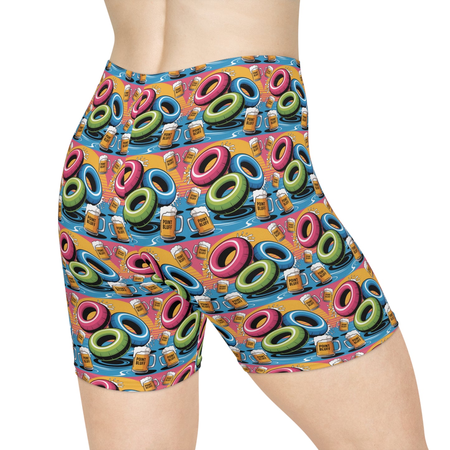 Point Bluff Ladies Biker Shorts