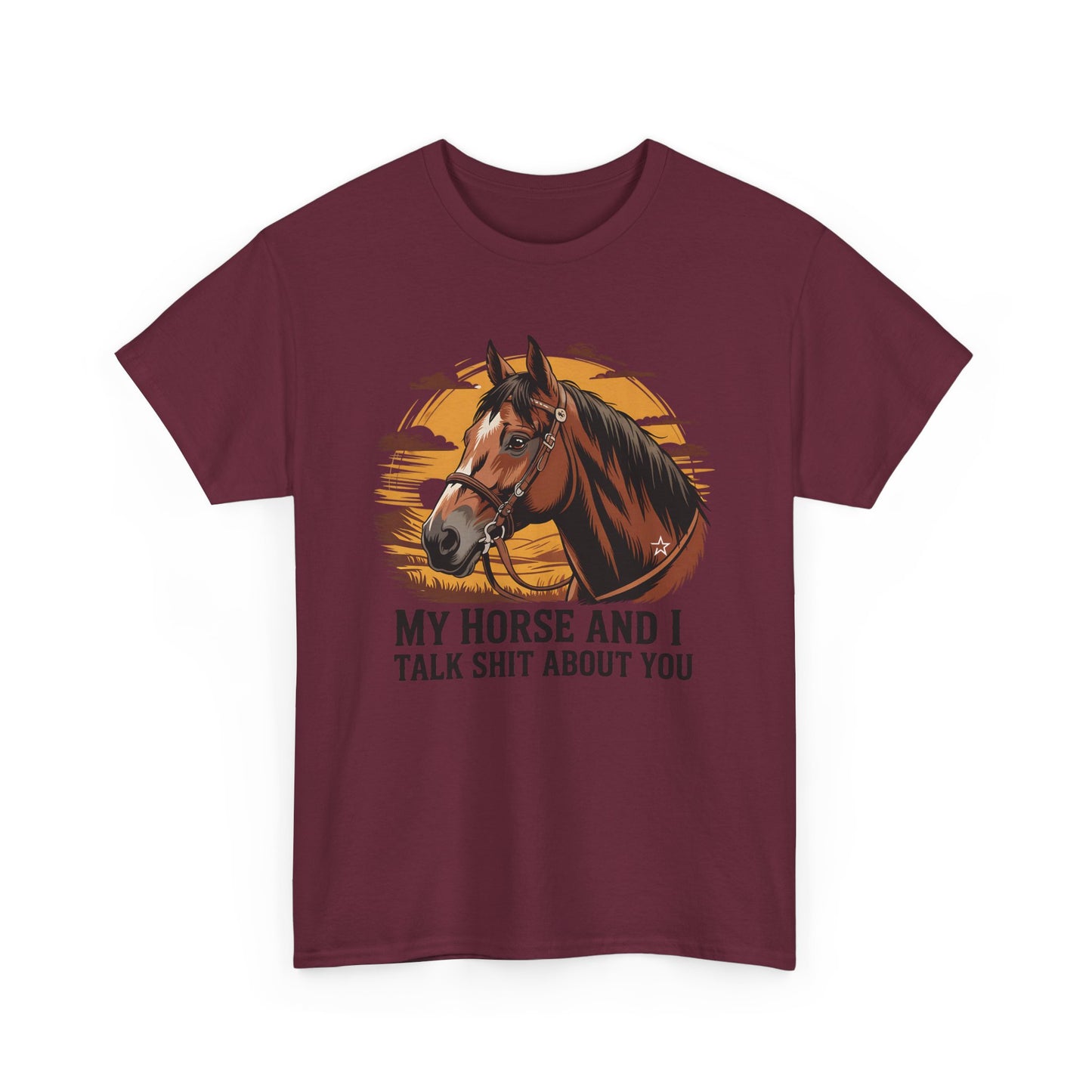 DASH My Horse and I Talk Tee