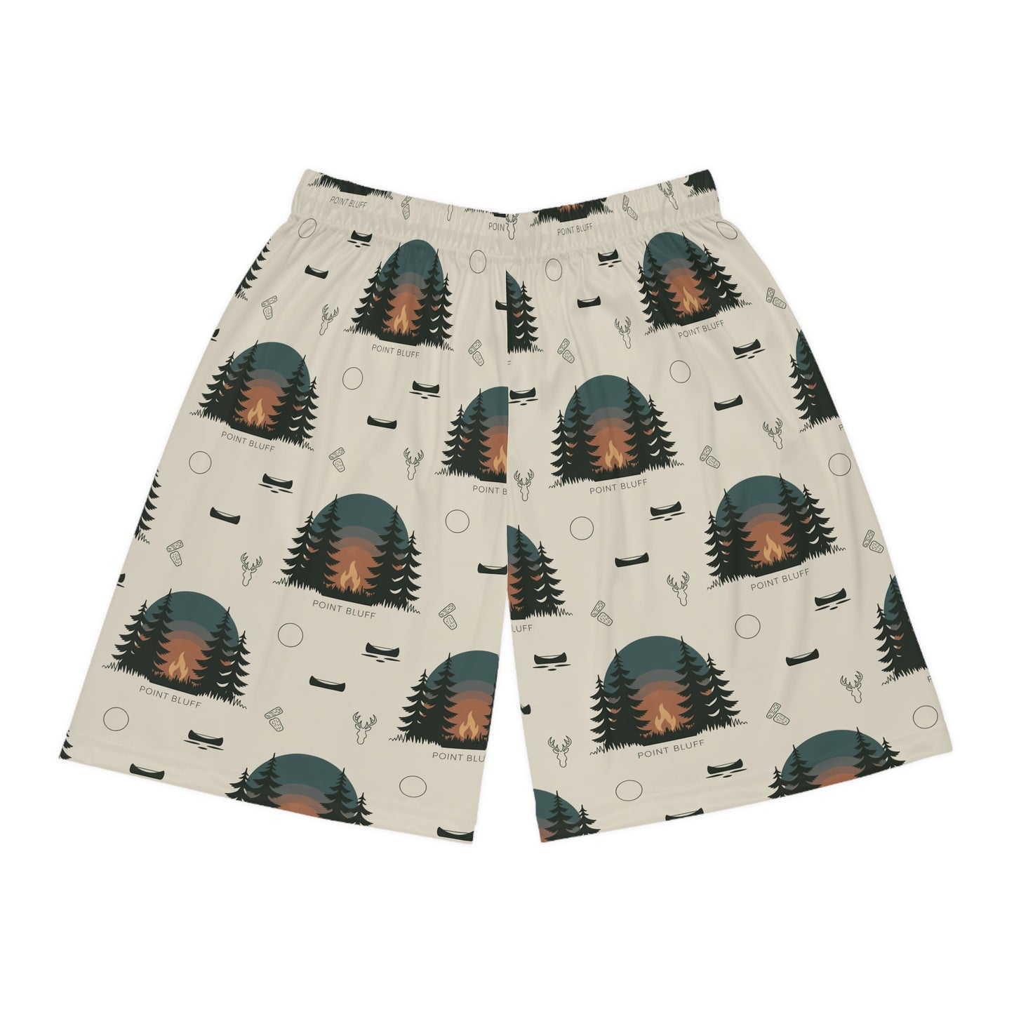 Point Bluff Adventure Basketball Shorts