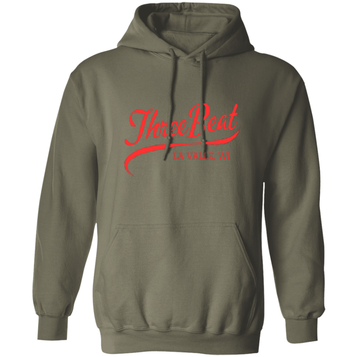 Three Beat G185 Pullover Hoodie