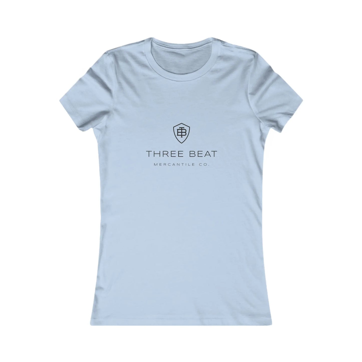Three Beat Women's Favorite Tee Printify 2XL-Baby-Blue Women's Tee