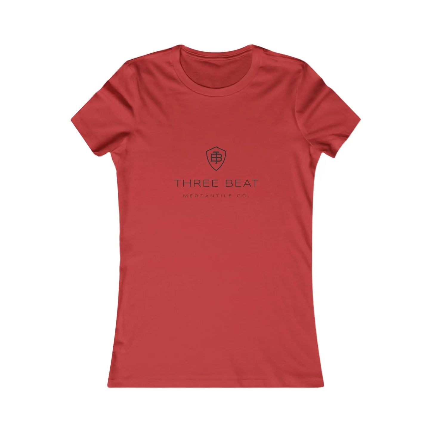 Three Beat Women's Favorite Tee Printify 2XL-Red Women's Tee