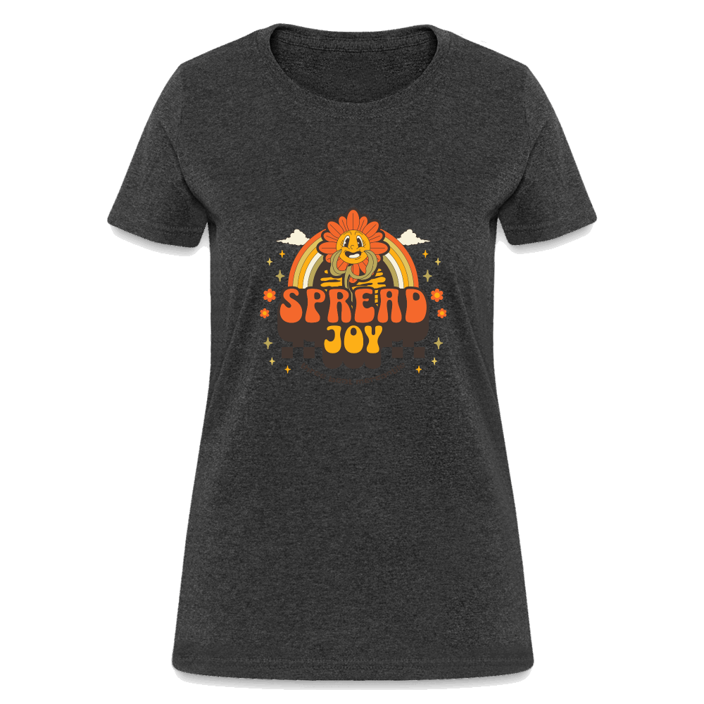 Spread Joy Women's T-Shirt - heather black