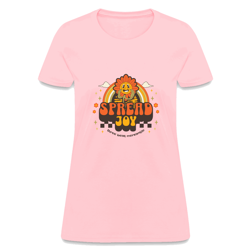 Spread Joy Women's T-Shirt - pink