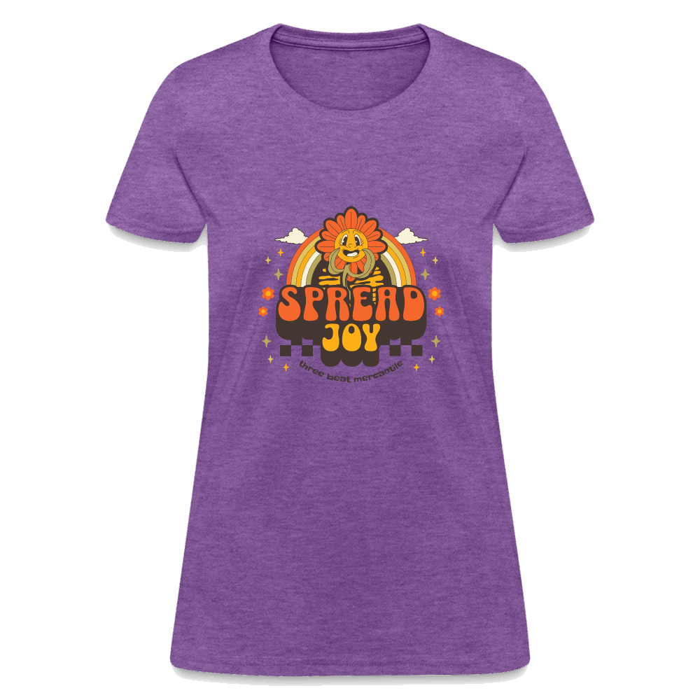 Spread Joy Women's T-Shirt - purple heather