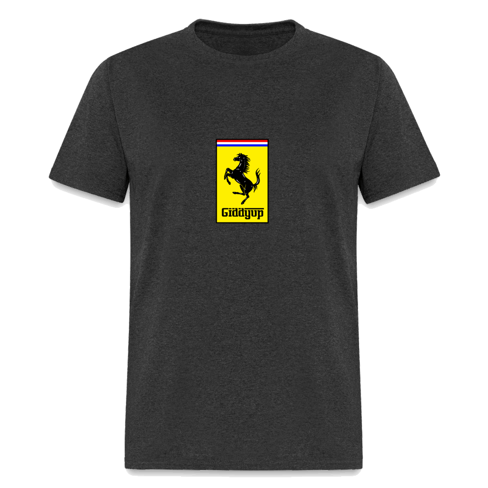 GiddyUp Unisex Classic T-Shirt - heather black
