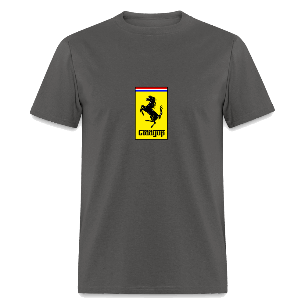 GiddyUp Unisex Classic T-Shirt - charcoal