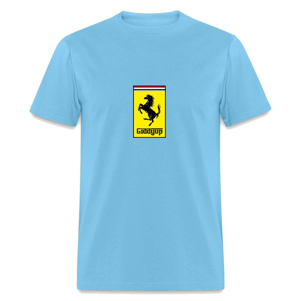 GiddyUp Unisex Classic T-Shirt - aquatic blue
