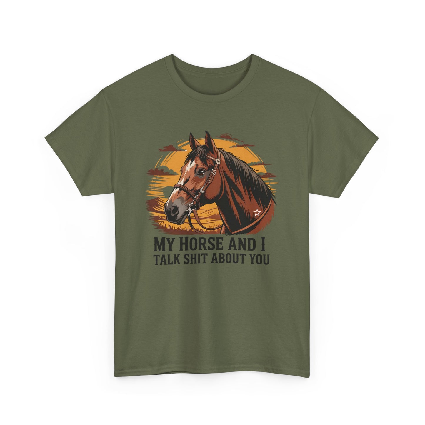 DASH My Horse and I Talk Tee
