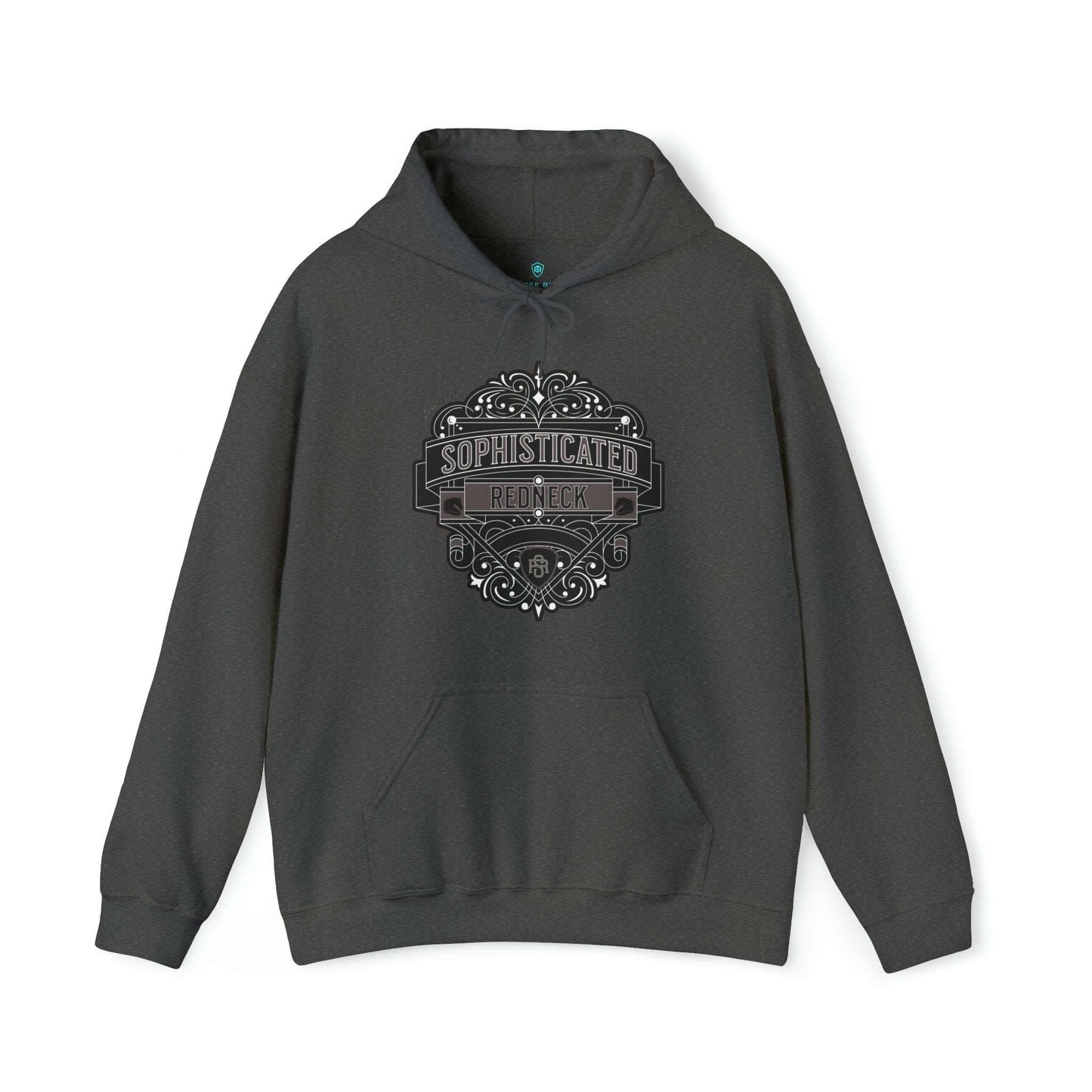 Sophisticated Redneck Silver Unisex Heavy Blend™ Hooded Sweatshirt