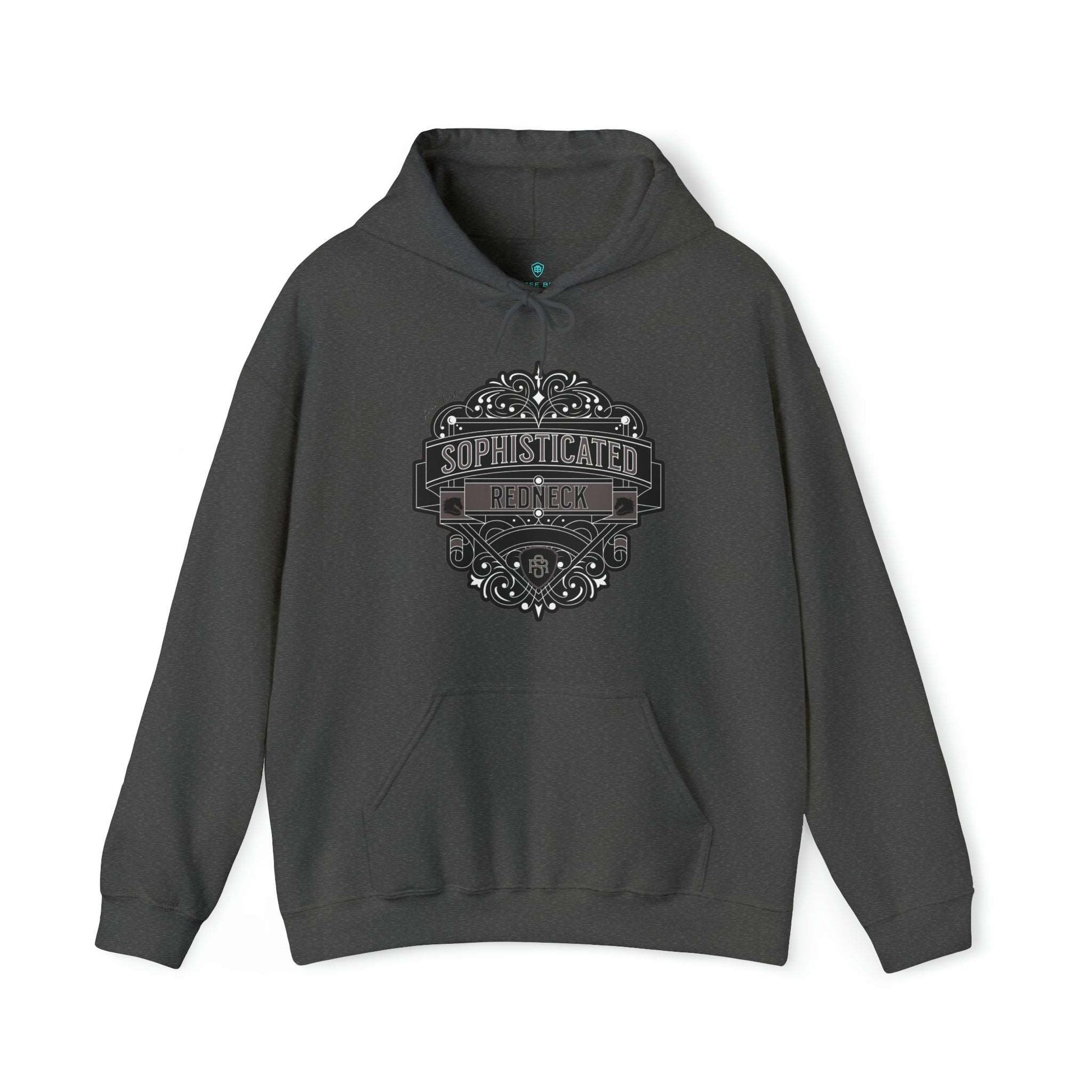 Sophisticated Redneck Silver Unisex Heavy Blend™ Hooded Sweatshirt