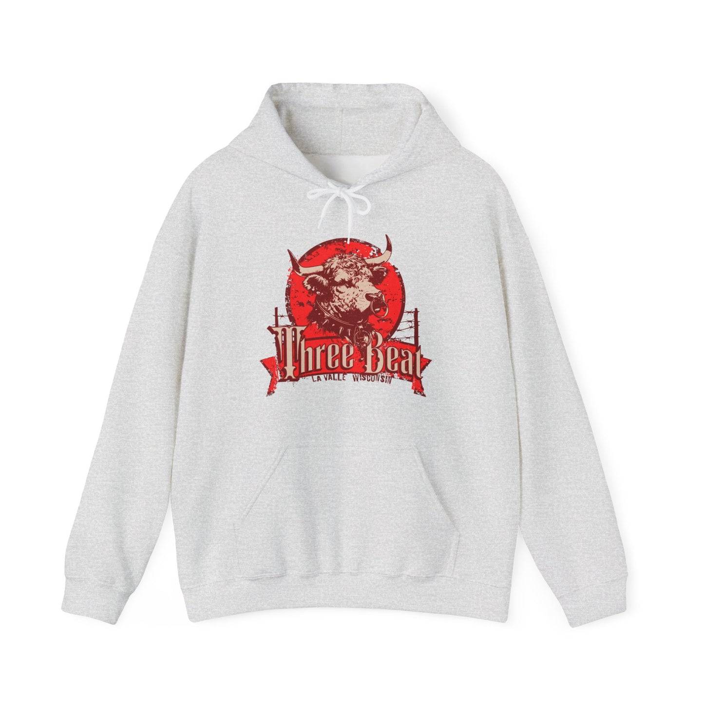 Three Beat Cowpunk Unisex Heavy Blend™ Hooded Sweatshirt