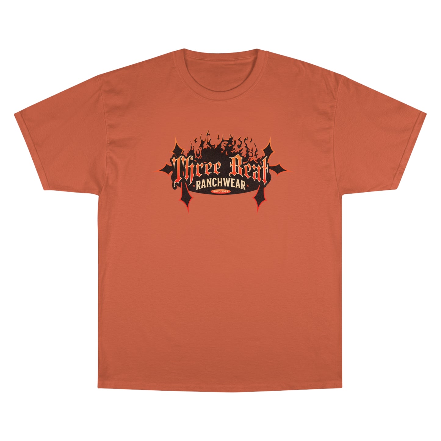 Three Beat Ranchwear Champion T-Shirt