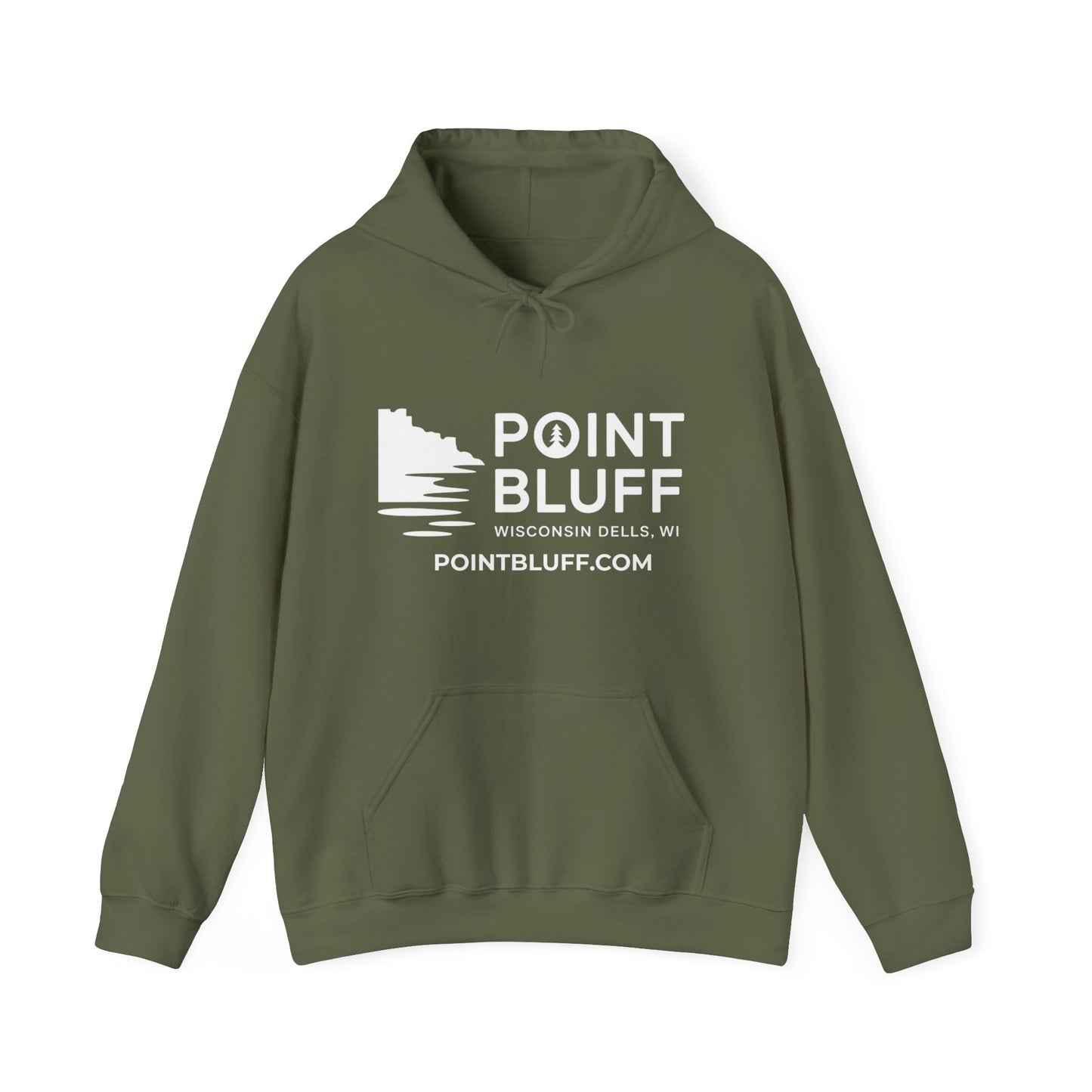 Point Bluff Hoodie - Unisex Heavy Blend™ Sweatshirt