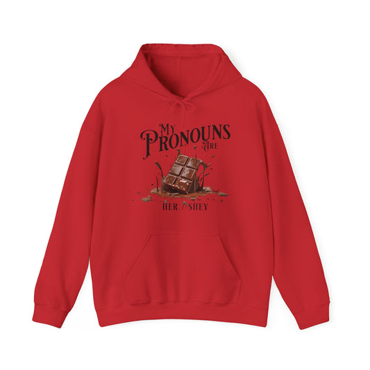 Three Beat Chocolate Unisex Heavy Blend™ Hooded Sweatshirt