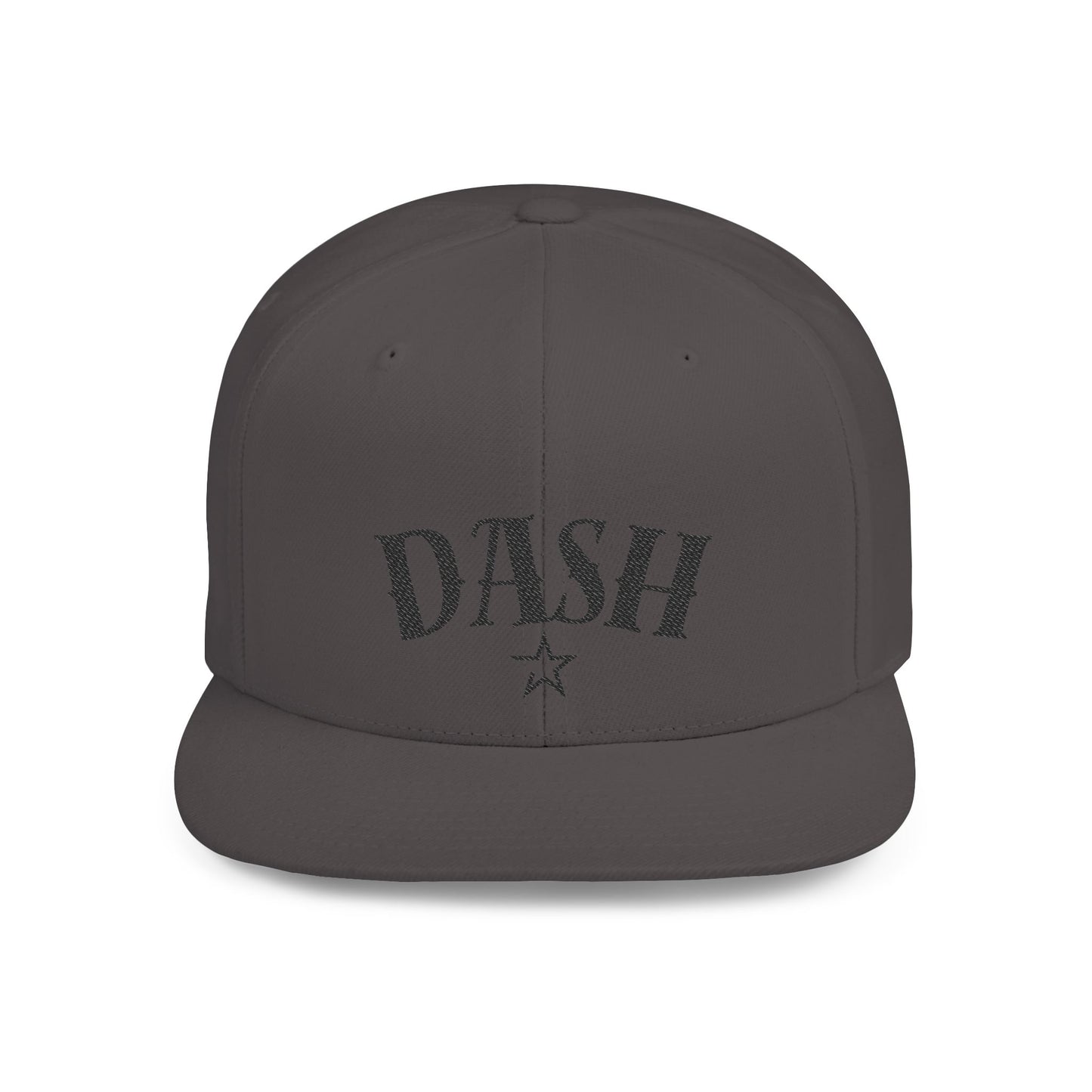 Dash Flat Bill Snapback Cap