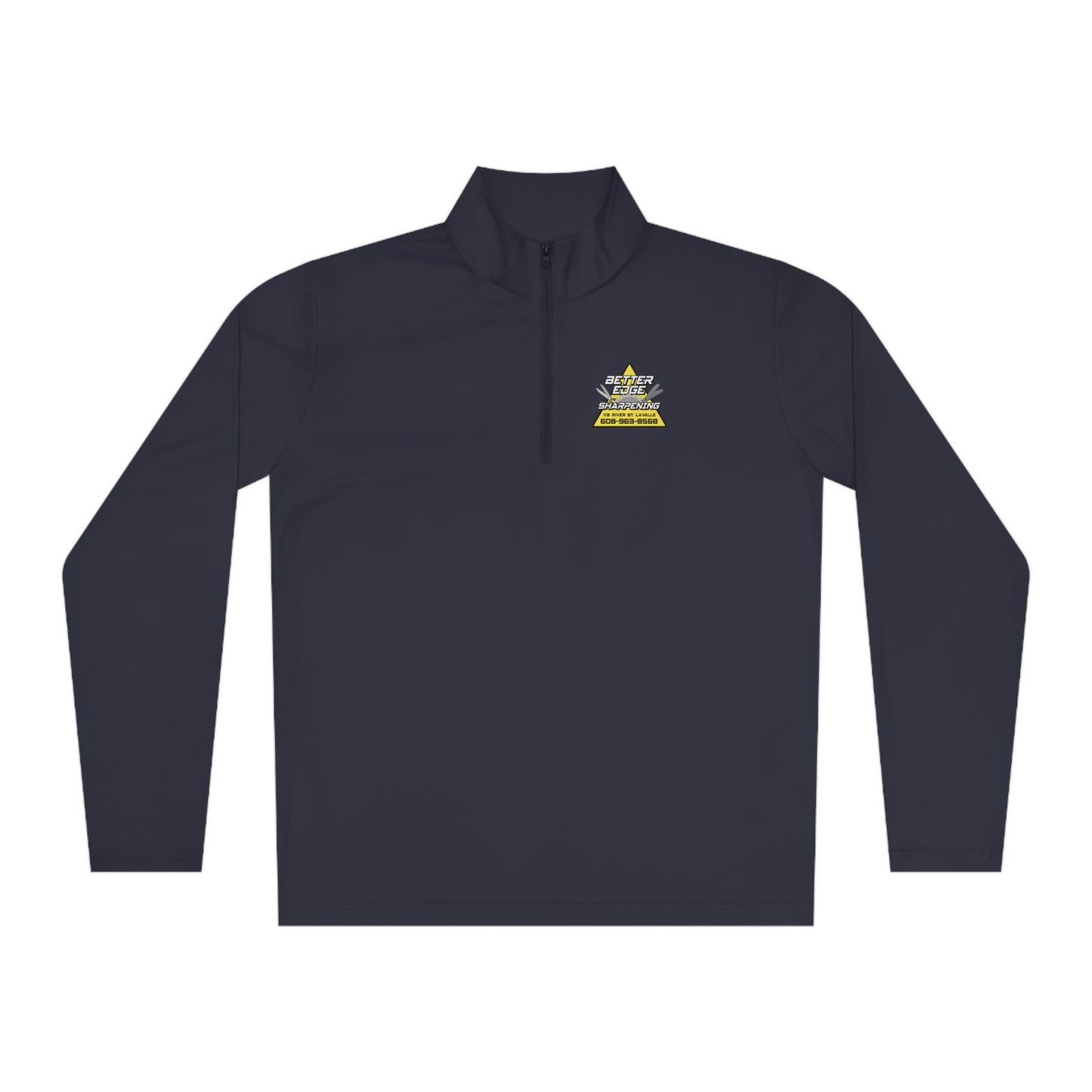 Better Edge Unisex Quarter-Zip Pullover