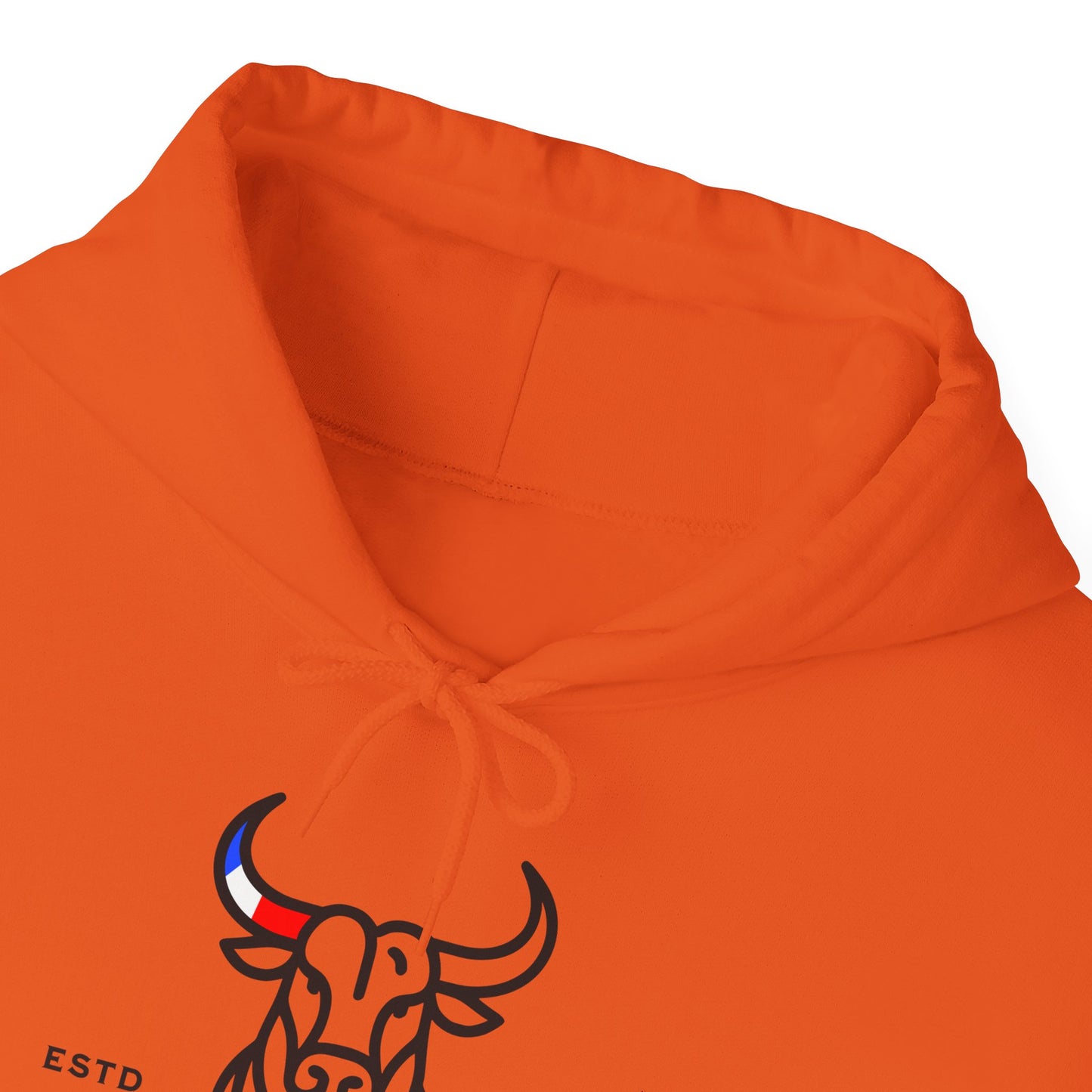 Three Beat Bull AF Unisex Heavy Blend™ Hooded Sweatshirt