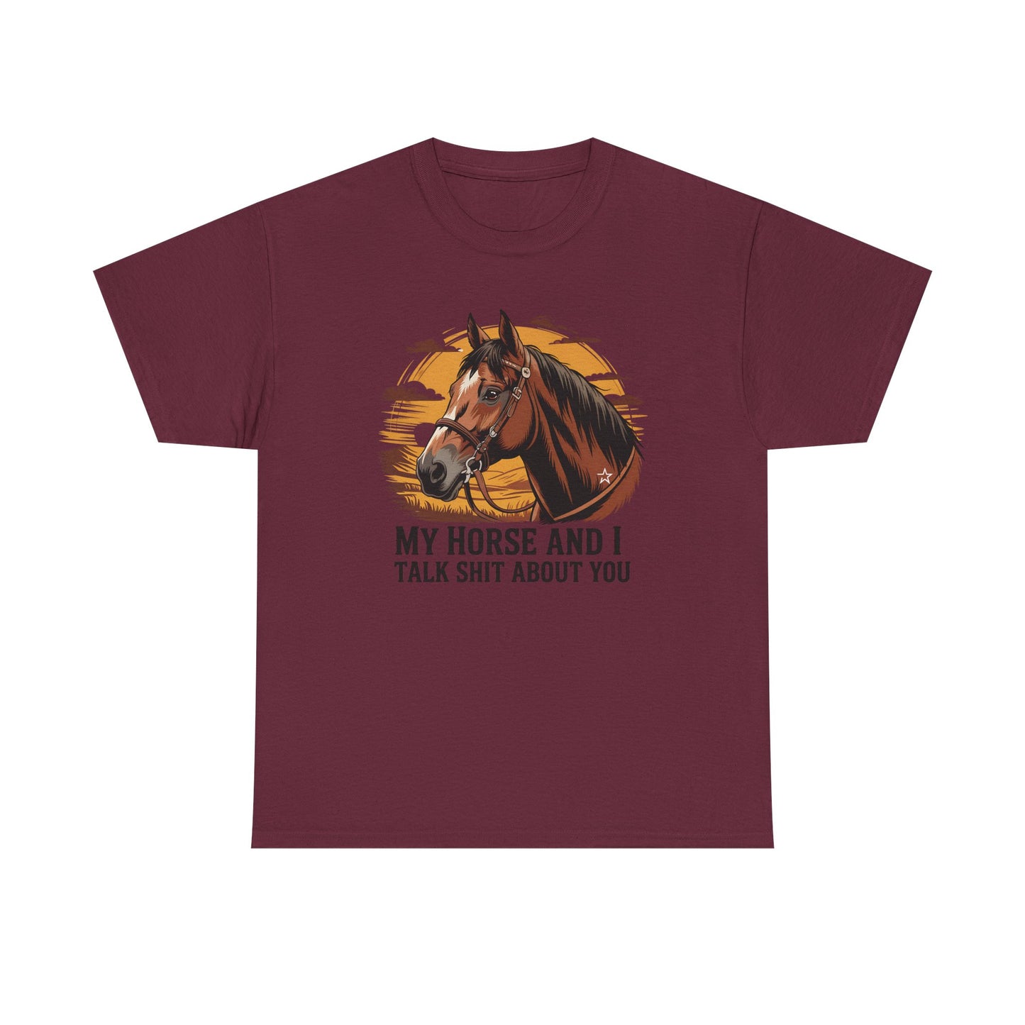 DASH My Horse and I Talk Tee