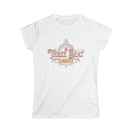 Three Beat Hometown Boujee Women's Softstyle Tee