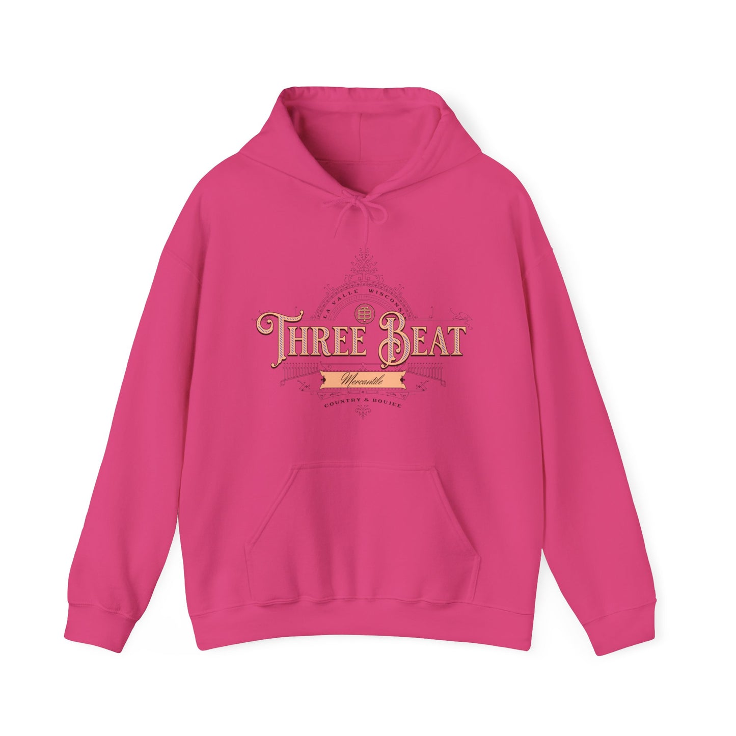 Three Beat Hometown Boujee Unisex Heavy Blend™ Hooded Sweatshirt