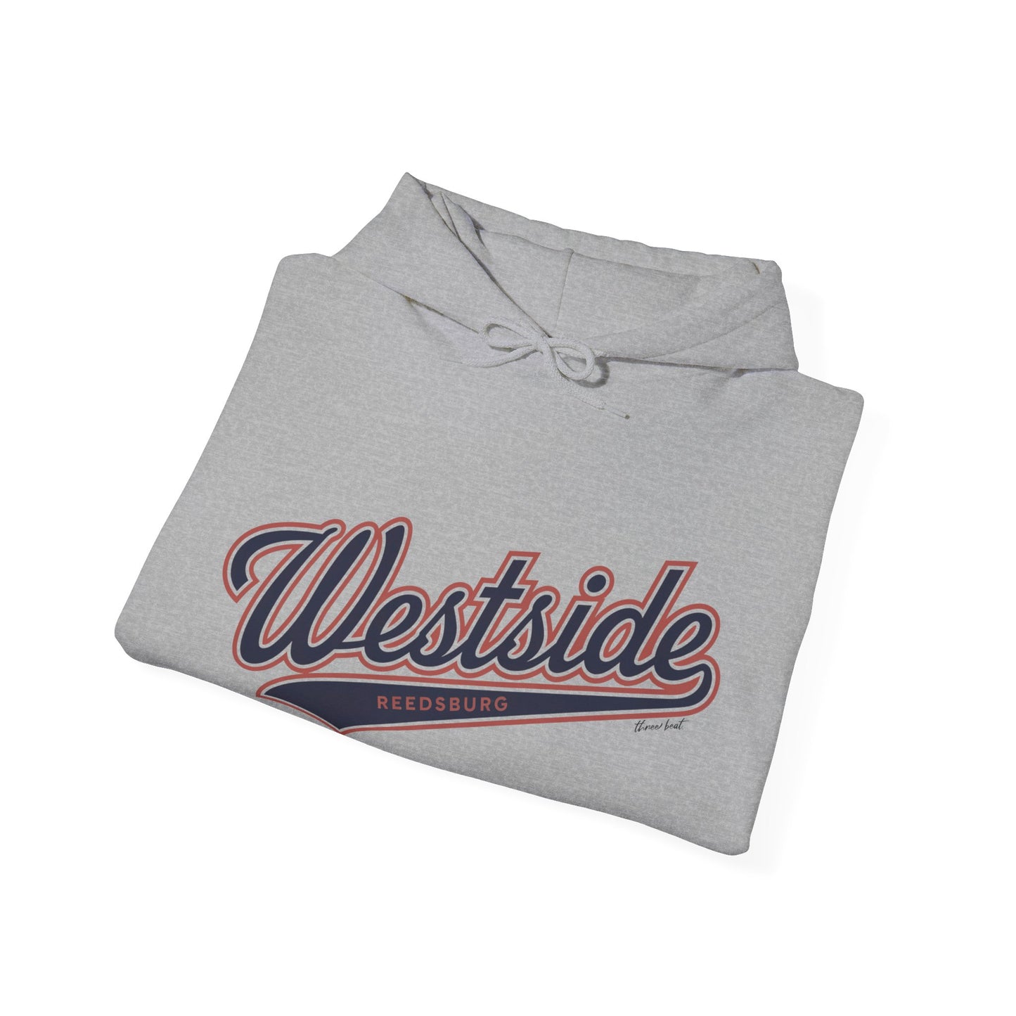 Three Beat Westside Unisex Heavy Blend™ Hooded Sweatshirt