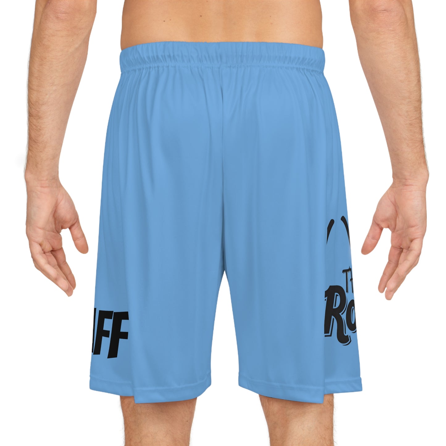 The Rock Staff Light Blue Shorts