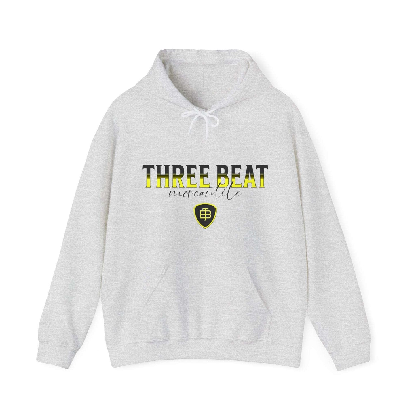 Three Beat Shield Lemon Unisex Heavy Blend™ Hooded Sweatshirt