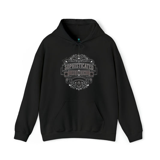 Sophisticated Redneck Silver Unisex Heavy Blend™ Hooded Sweatshirt