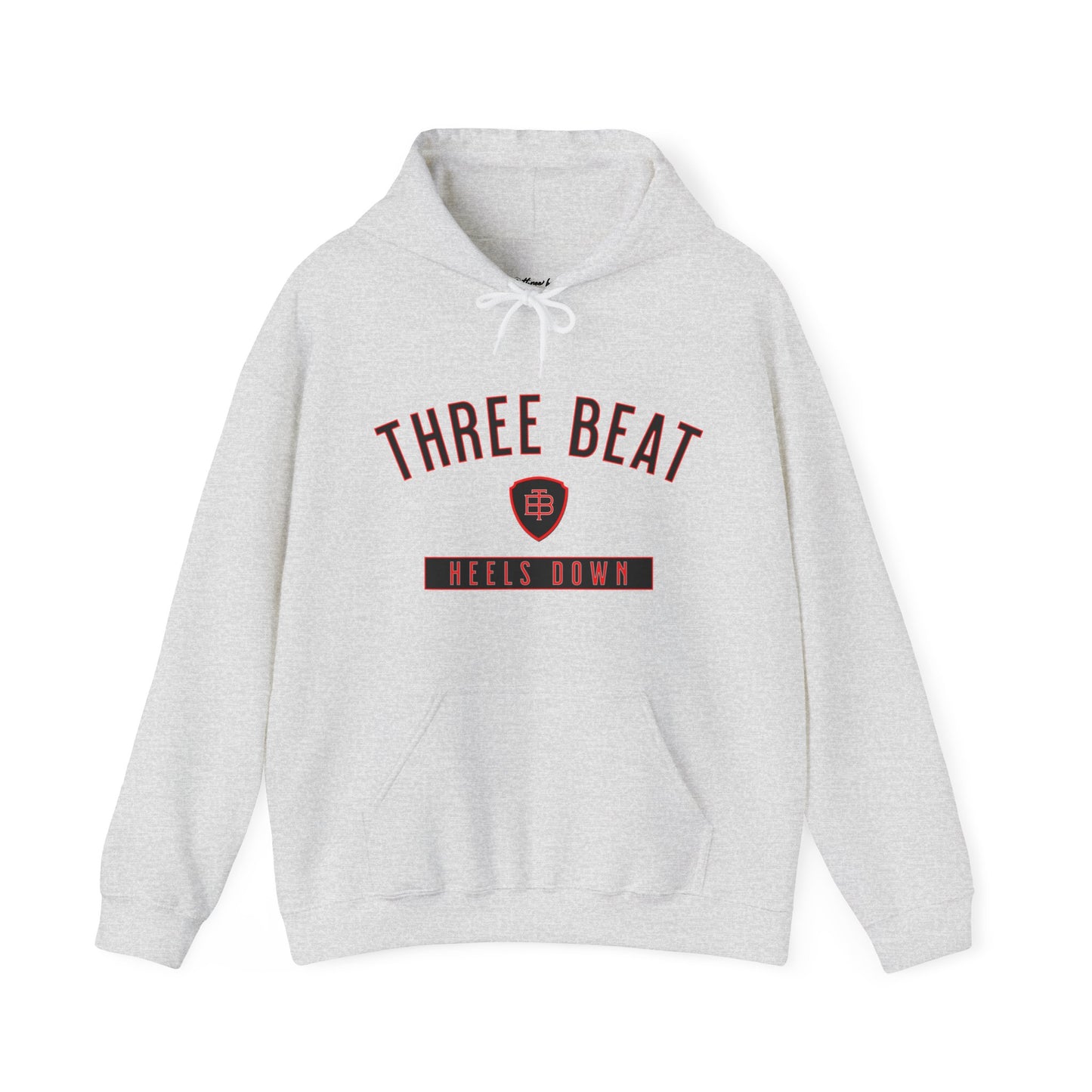 Three Beat Heels Down Unisex Heavy Blend™ Hooded Sweatshirt