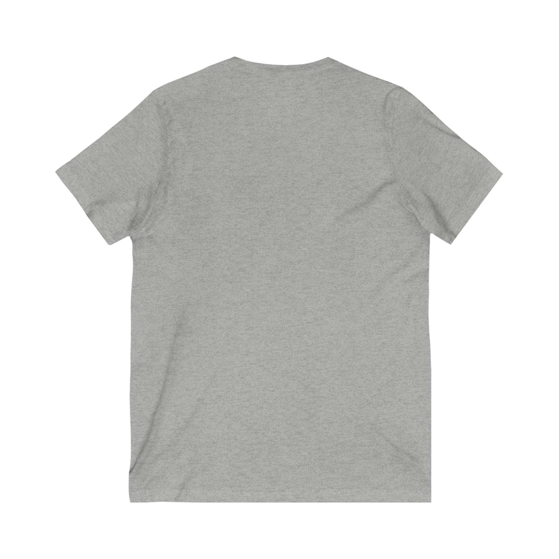 Three Beat Diamond Unisex Jersey Short Sleeve V-Neck Tee